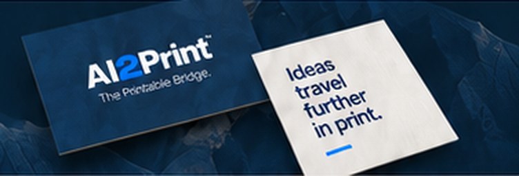 AI2Print business cards: Ideas travel further in print
